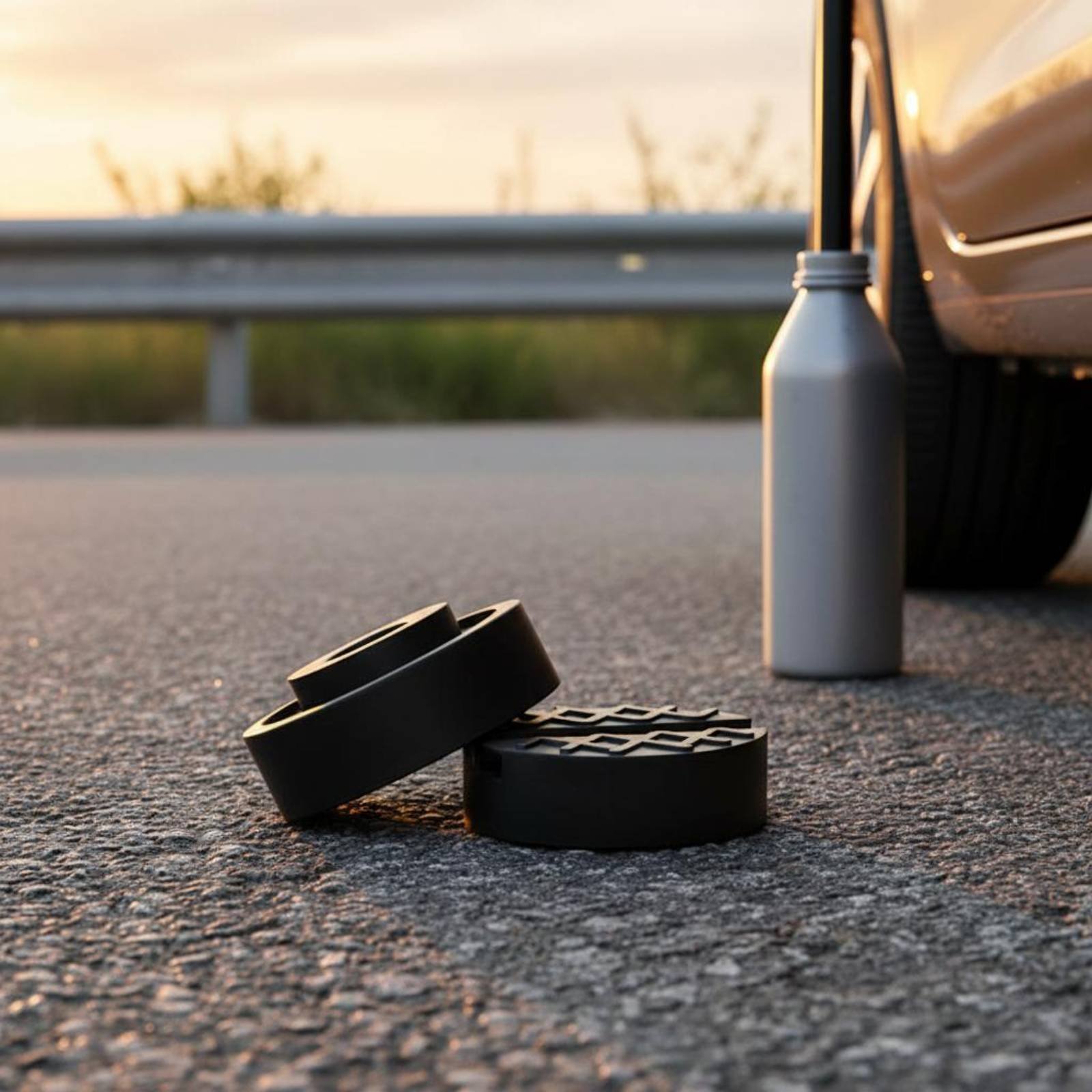 Car Lift - Blocco di Supporto Antiscivolo per Sollevamento