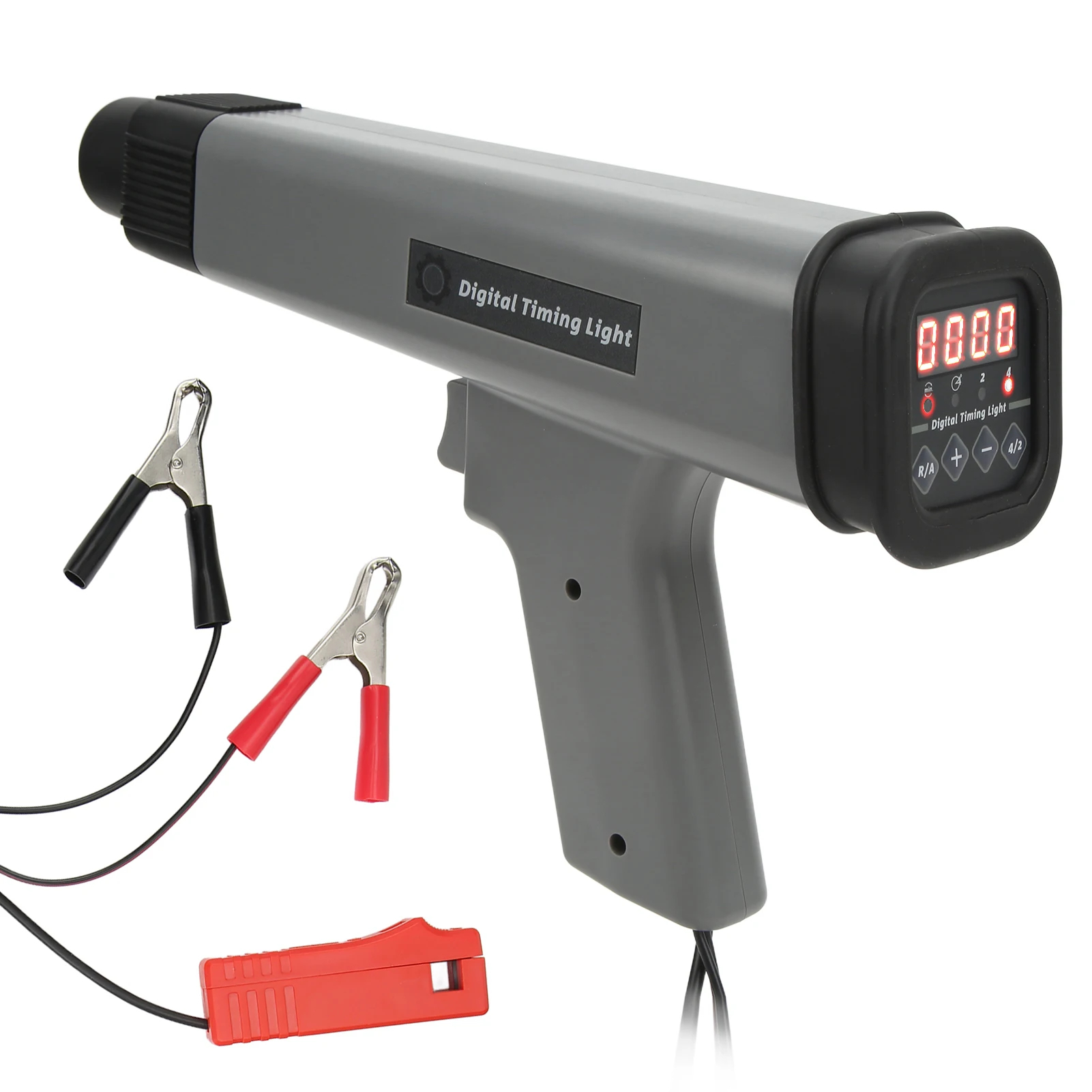 Timing Light Gun - Lampada di Sincronizzazione Digitale per Motori,