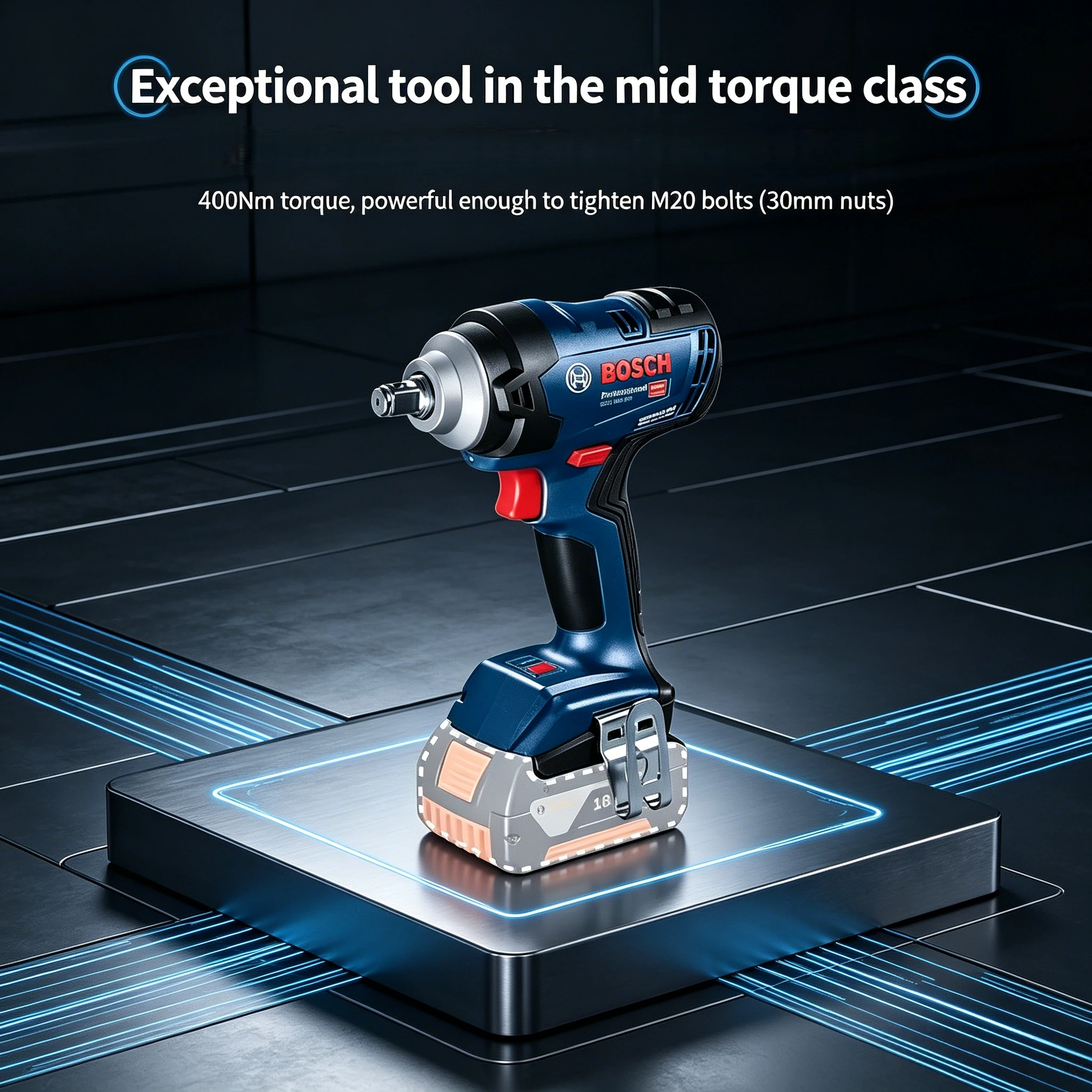 ‌ Bosch GDS 18V-400 Chiave a I - Torque Wrench recensione e prezzo