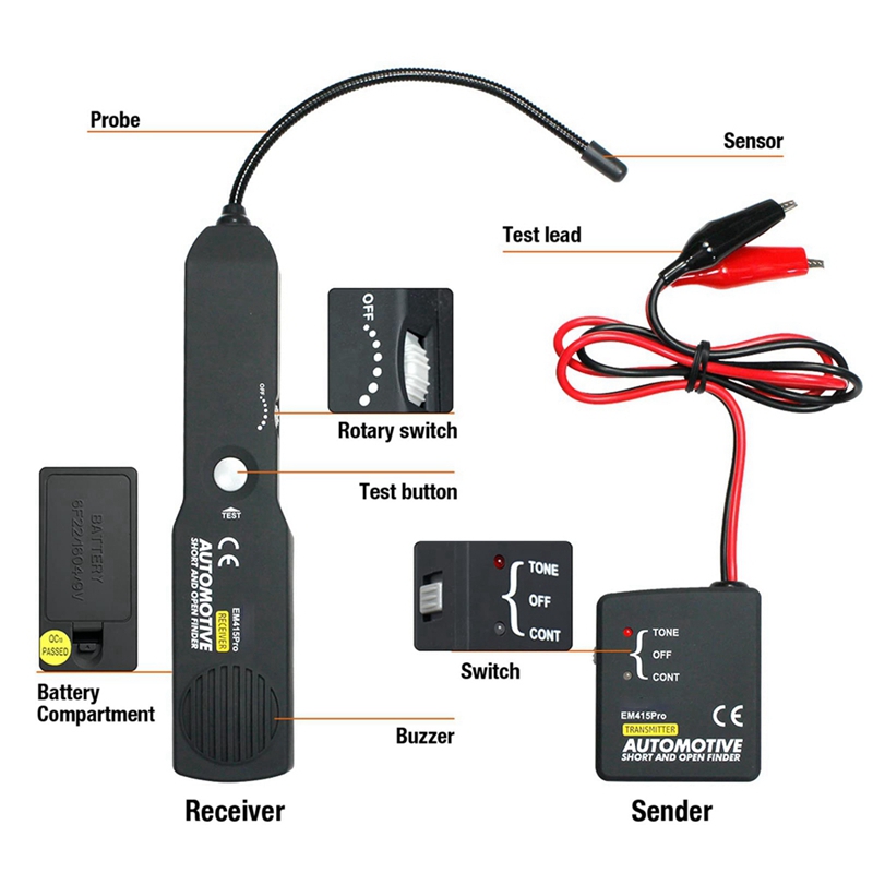 Rilevatore di cortocircuiti e  - Automotive Tools recensione e prezzo